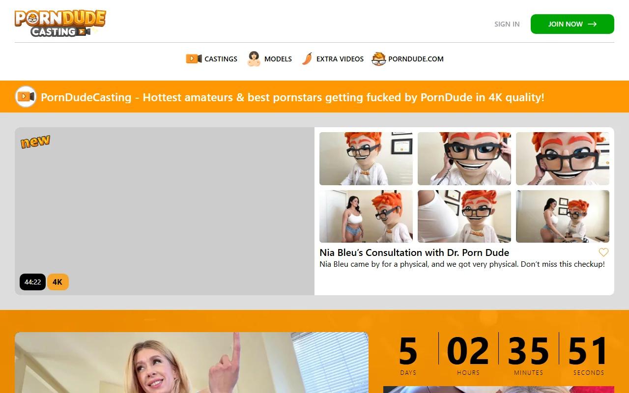 Screenshot of Luna Star Mym Review